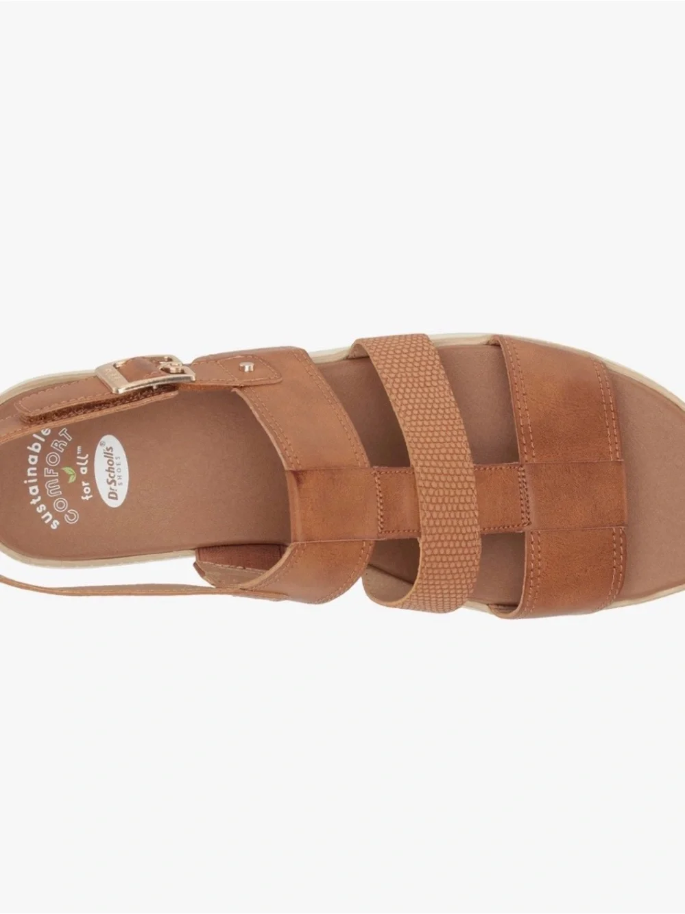 Dr. Scholl's Tan Strappy Slingback Sandals